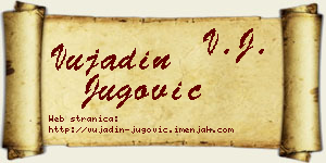 Vujadin Jugović vizit kartica